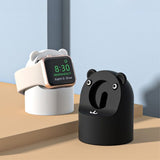 Apple Watch -laturitelakka, karhu, mintunvihreä
