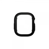 PanzerGlass Apple Watch Ultra 49mm -kuori ja näytönsuoja, koko vartalon suojaus, musta