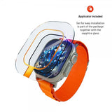 Kiinteä Apple Watch Ultra 49 mm -näytönsuoja Sapphire