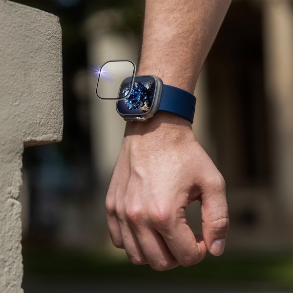 Kiinteä Apple Watch Ultra 49 mm -näytönsuoja Sapphire