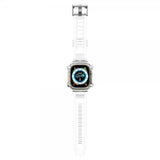 Spigen Apple Watch Ultra 49mm ranneke ja suojakotelo Rugged Armor Pro Crystal Clear