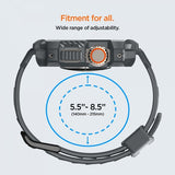 Spigen Apple Watch Ultra 49mm ranneke ja suojakotelo Rugged Armor Pro Dark Gray