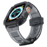 Spigen Apple Watch Ultra 49 mm ranneke ja suojakotelo Rugged Armor Pro Space Crystal
