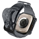 Spigen Apple Watch Ultra 49 mm ranneke ja suojakotelo Rugged Armor Pro Space Crystal