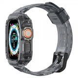 Spigen Apple Watch Ultra 49 mm ranneke ja suojakotelo Rugged Armor Pro Space Crystal