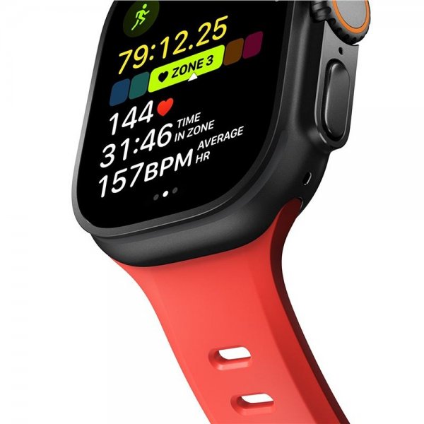 Nomad Apple Watch Ultra 49mm ranneke Tempo Band Crush