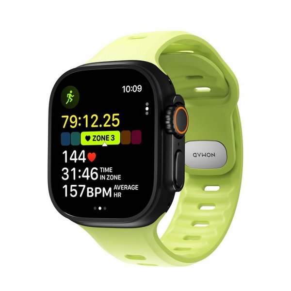Nomad Apple Watch Ultra 49 mm -ranneke Tempo Band Lumen