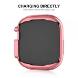 Enkay Apple Watch Ultra 49 mm kuori koko peittävä, pinkki