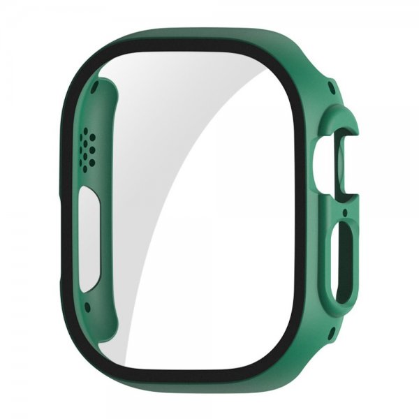 Enkay Apple Watch Ultra 49mm Kuori integroidulla näytönsuojalla Vihreä