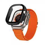 PanzerGlass Apple Watch Ultra 49mm -kuori ja näytönsuoja, koko vartalon suoja D3O musta