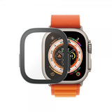PanzerGlass Apple Watch Ultra 49mm Kotelo näytönsuojalla, täysi suoja, musta
