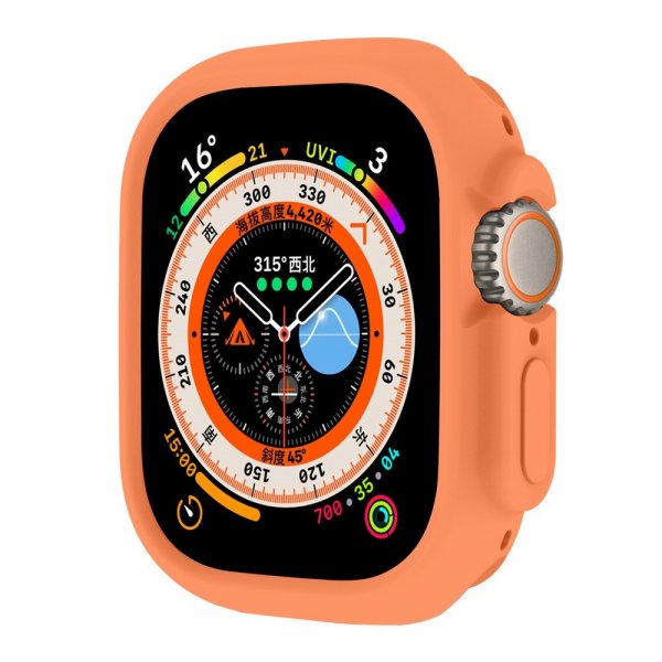 Enkay Apple Watch Ultra 49mm TPU-kuori, oranssi