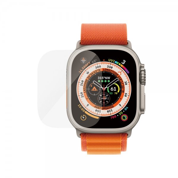 PanzerGlass Apple Watch Ultra 49 mm -näytönsuoja Ultra-Wide Fit