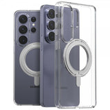 Araree Samsung Galaxy S26 Ultra Duple M Stand -läpinäkyvä kuori
