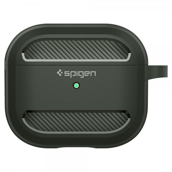 Spigen AirPods 3 -kuoret, Rugged Armor, Military Green