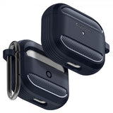 Spigen AirPods 3 -kuori, Rugged Armor Charcoal Gray