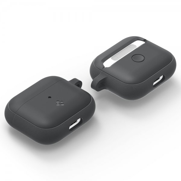 Spigen AirPods 3 -kuoret, Silicone Fit, Charcoal
