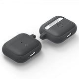 Spigen AirPods 3 -kuoret, Silicone Fit, Charcoal
