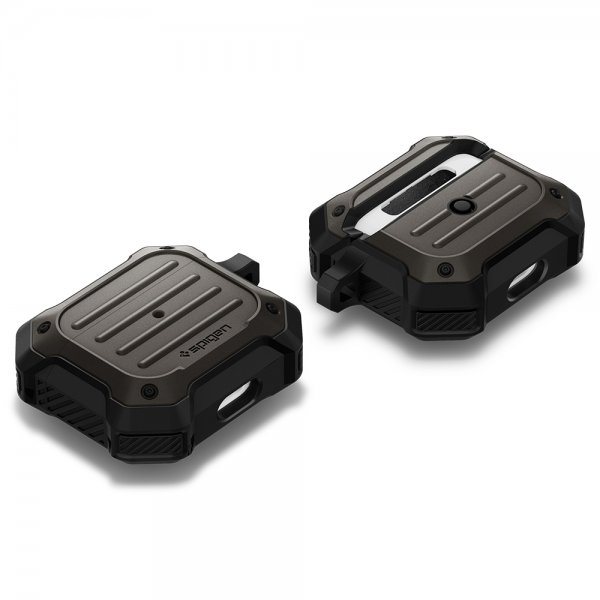 Spigen AirPods 3 -kuori Tough Armor Gunmetal