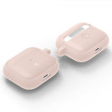 Spigen AirPods 3 -kuoret, Silicone Fit Pink Sand
