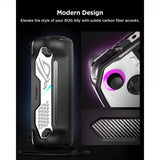Spigen ASUS ROG Ally 2023 -suojakuori, Rugged Armor, musta