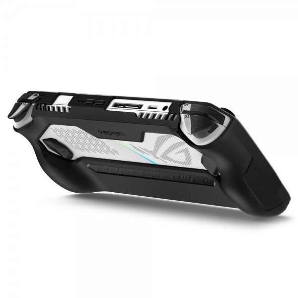 Spigen ASUS ROG Ally 2023 -suojakuori, Rugged Armor, musta