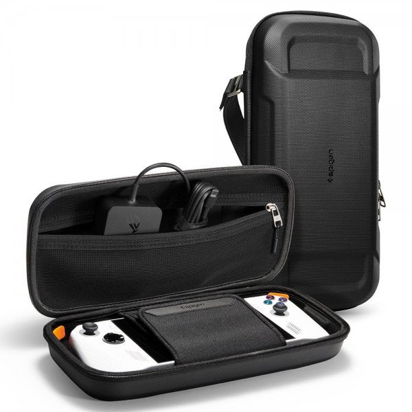 Spigen Asus ROG Ally -suojakotelo Rugged Armor Pro, musta