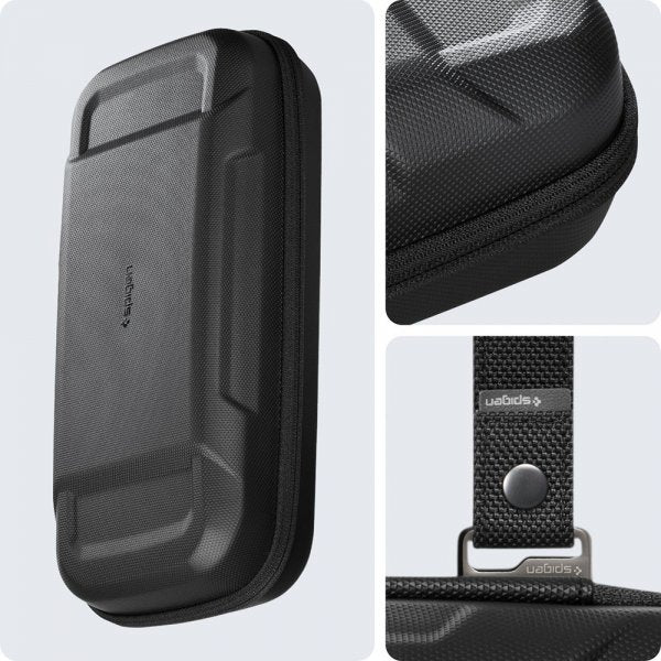 Spigen Asus ROG Ally -suojakotelo Rugged Armor Pro, musta
