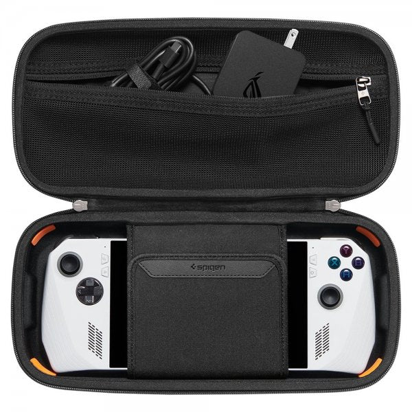 Spigen Asus ROG Ally -suojakotelo Rugged Armor Pro, musta