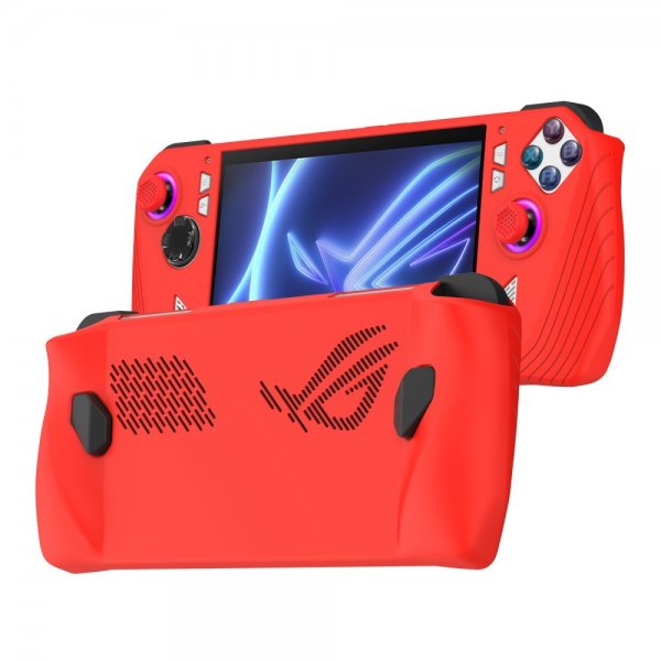 ASUS ROG Ally -silikonisuojakuori, punainen