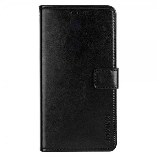 Asus ROG Phone 7 -suojakuori, nahkakuvio, musta