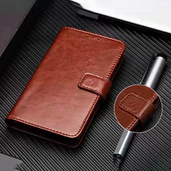 Asus ROG Phone 7 -suojakuori, nahkakuvio, musta