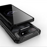 Asus ROG Phone 7 -kuori, jossa jalustatoiminto, musta