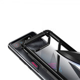 Asus ROG Phone 7 -kuori, jossa jalustatoiminto, musta