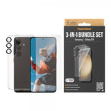 PanzerGlass Samsung Galaxy S24 Suojakuori Näytönsuoja Kameran suojalasi 3-in-1 Bundle Set