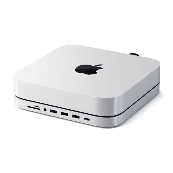 Satechi Type-C Aluminum Stand & Hub Mac Minille, hopea
