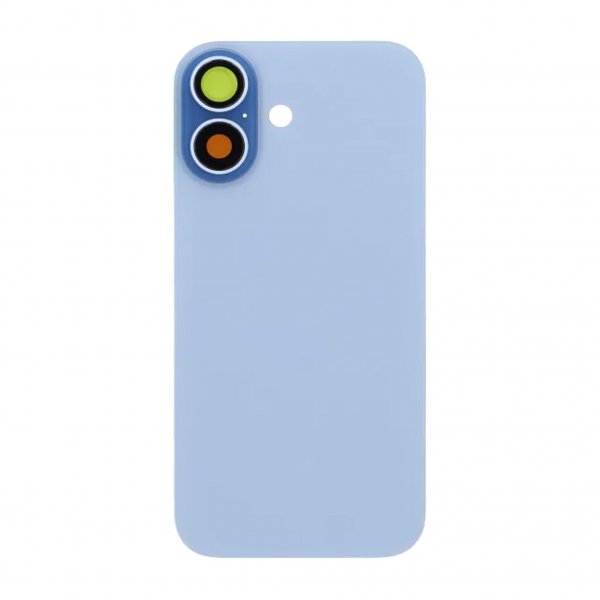 Takalasi pikkukomponenteilla iPhone 17:lle - Sininen