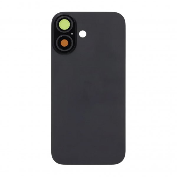 Takalasi pienosilla iPhone 17 -puhelimelle - Musta