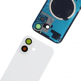iPhone 17:n takalasi pienosilla - valkoinen