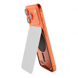 Alkuperäinen lasinen takakansi iPhone 17 Pro -puhelimeen - hopea