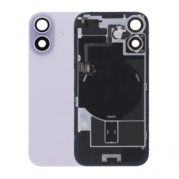 Takalasi Alkuperäinen pikkunippeleillä iPhone 17 - Laventeliin