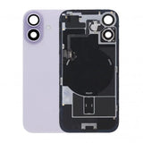 Takalasi Alkuperäinen pikkunippeleillä iPhone 17 - Laventeliin