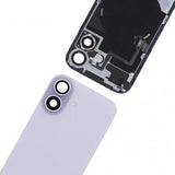 Takalasi Alkuperäinen pikkunippeleillä iPhone 17 - Laventeliin