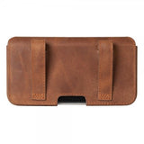 Krusell Vyölaukku Sunne Belt Case L Cognac Brown