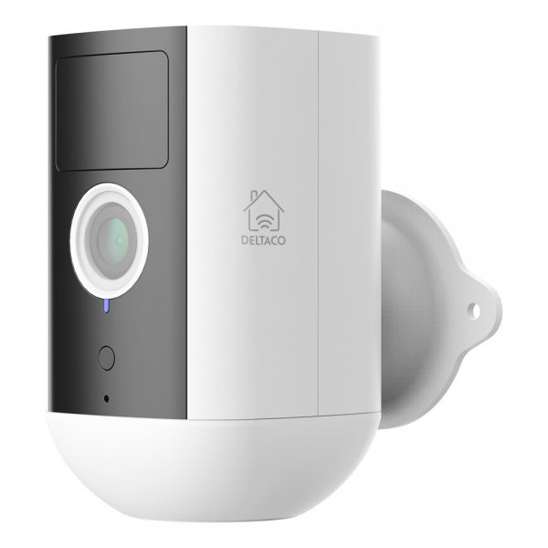 Deltaco Smart Home Akkukäyttöinen WiFi-kamera IP54