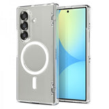 Spigen Samsung Galaxy Z Fold 7 -suojakuori Ultra Hybrid Pro MagFit Clear White