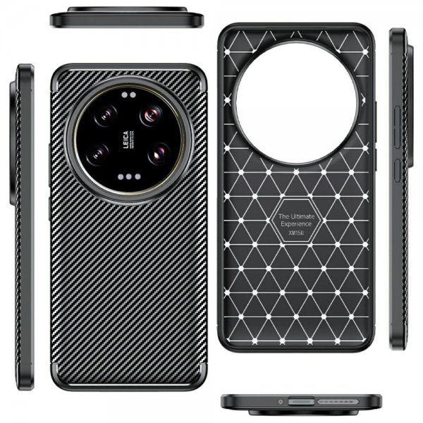 Beline Xiaomi 15 Ultra Kuoret Carbon Armor Musta