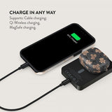 Burga Powerbank MagSafe 5000 mAh BFF Metallinharmaa