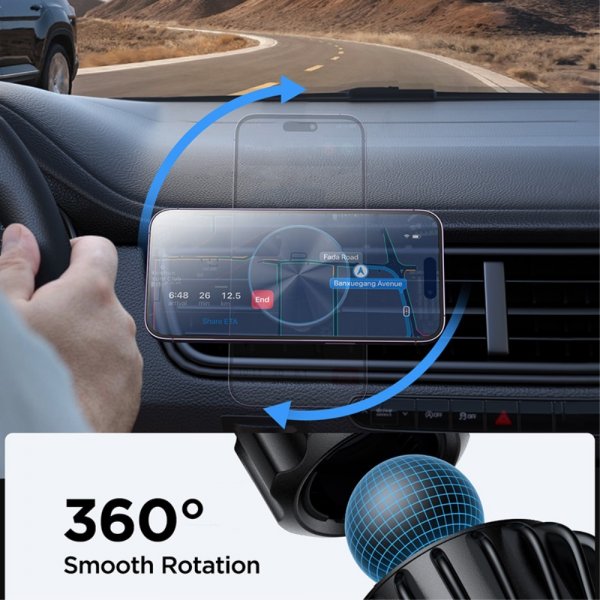 Joyroom Autoteline Magneettinen Langaton Autolaturi MagSafe
