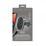 Celly MagSafe-autoteline langattomalla latauksella tuuletusritilään